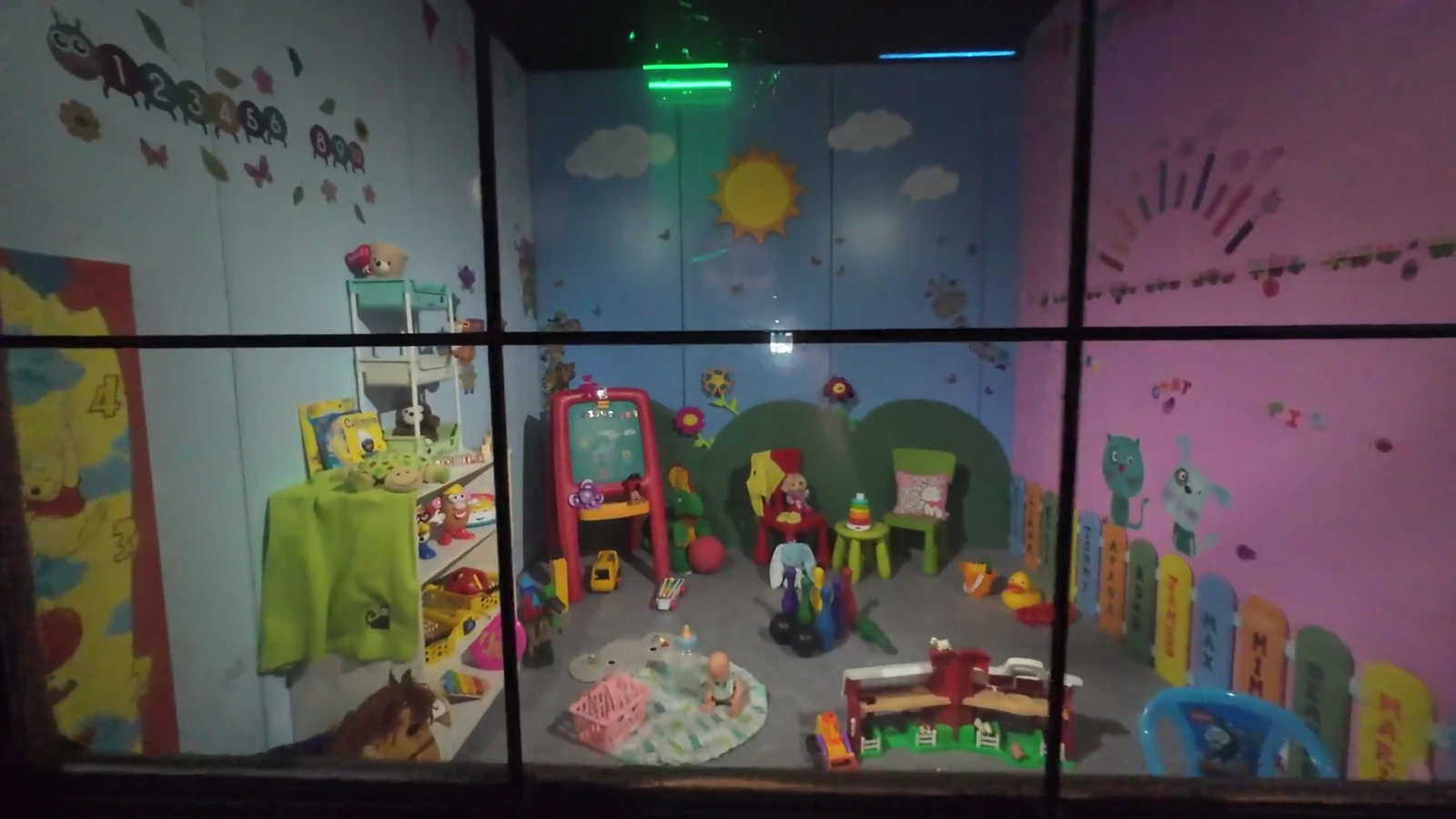Daycare room detail.