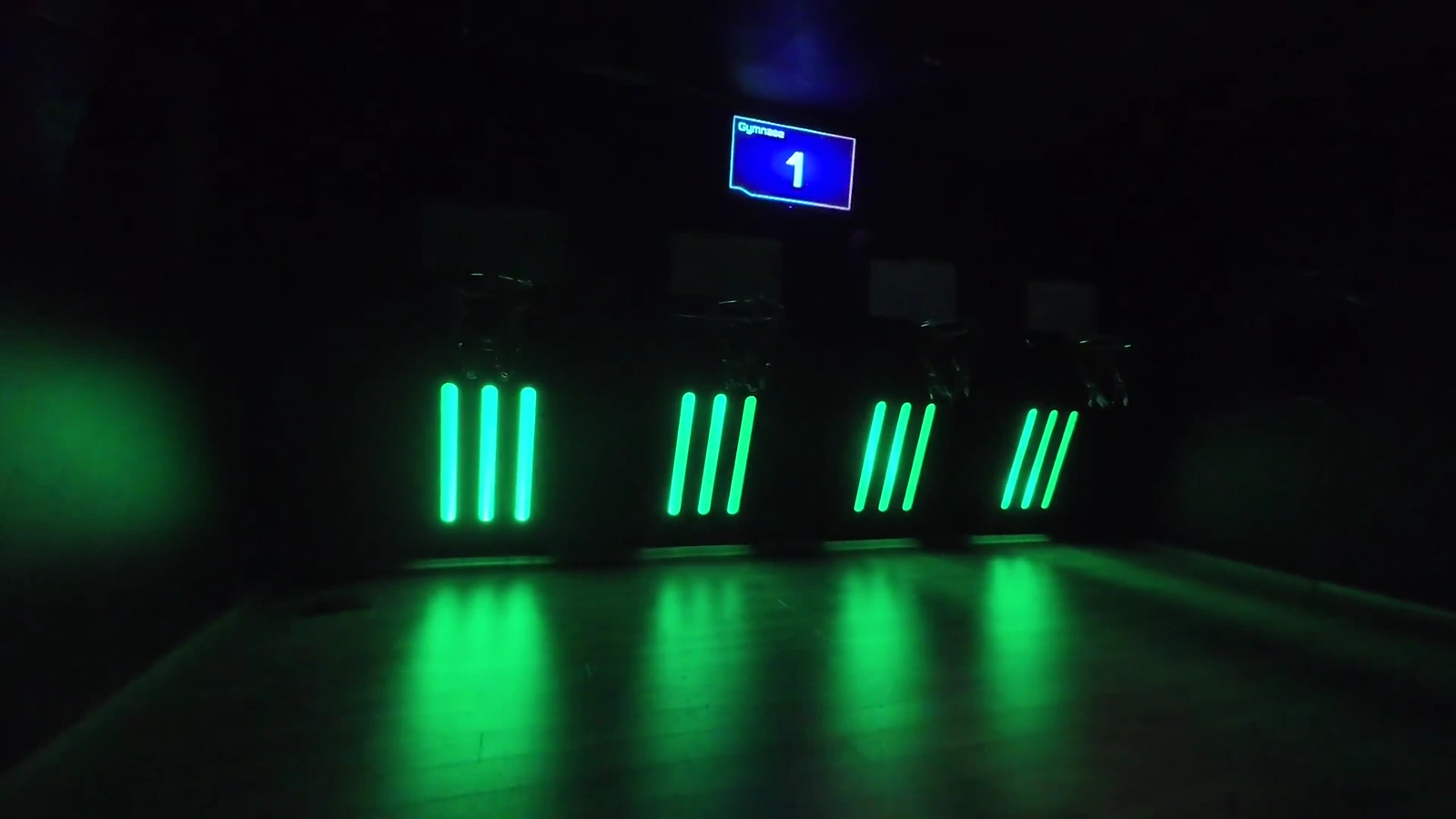 Gym room detail.