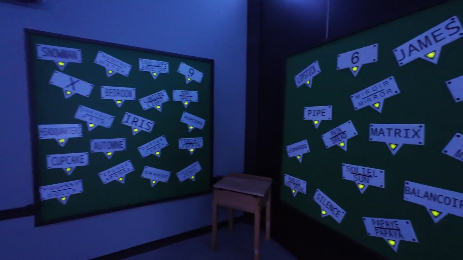 School room detail.