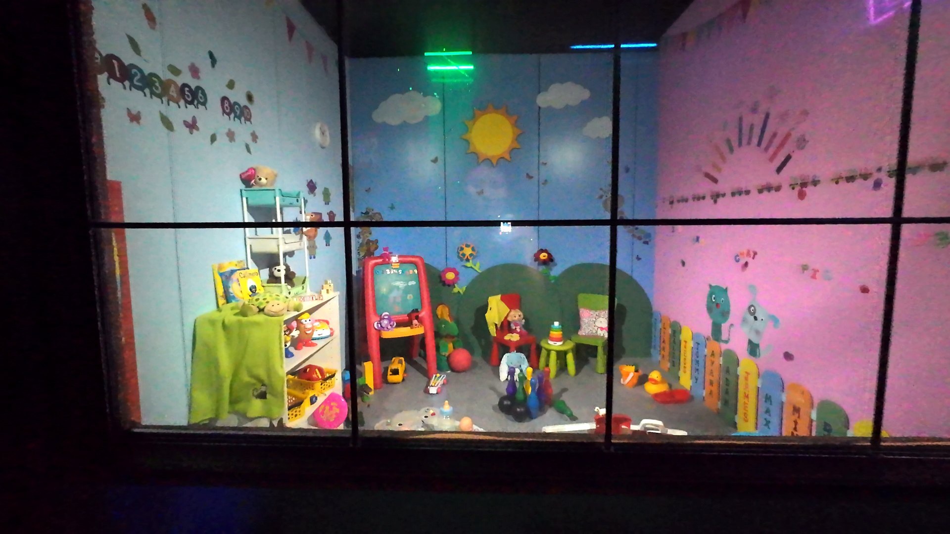 Daycare room detail.