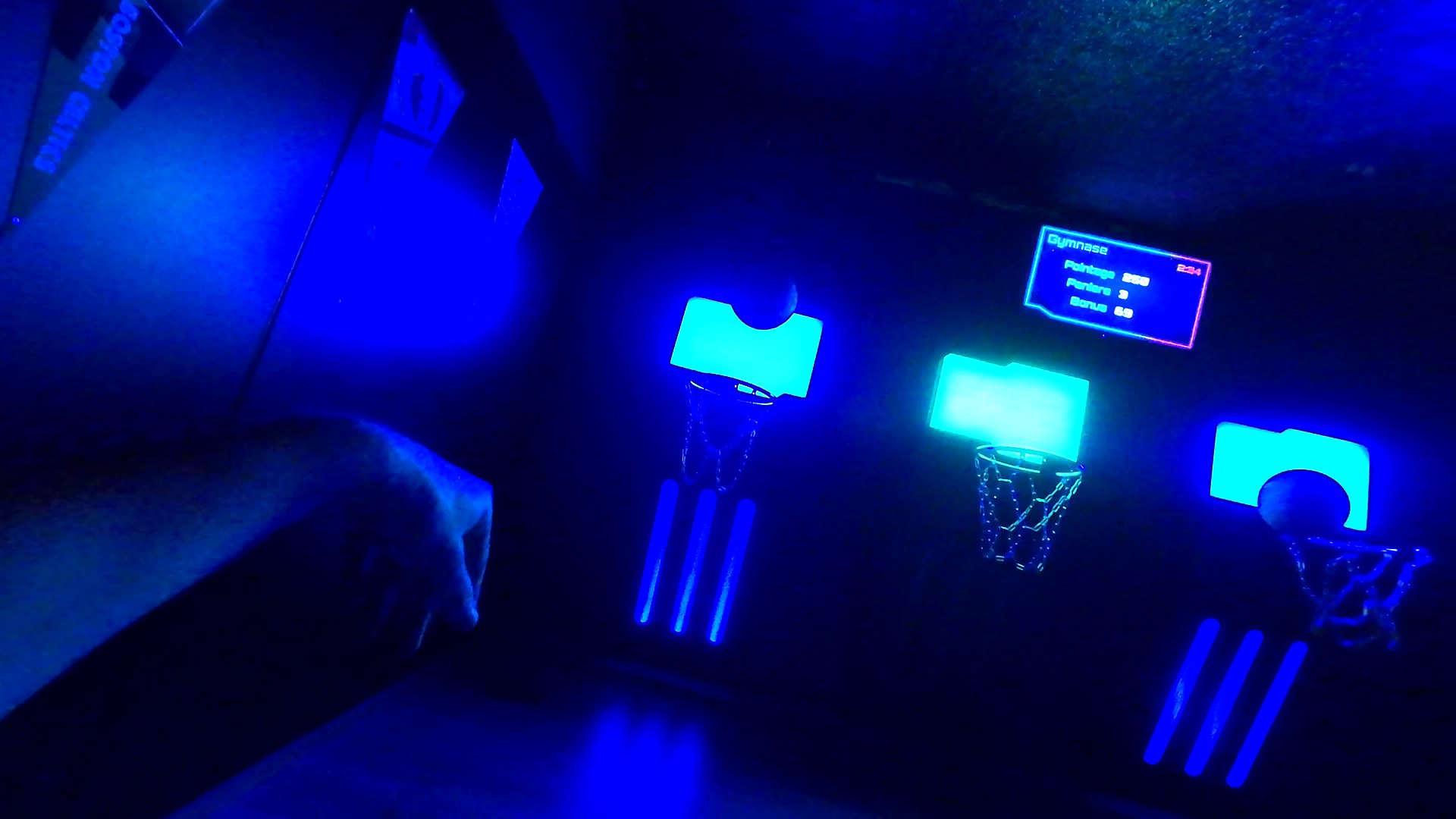 Gym room detail.