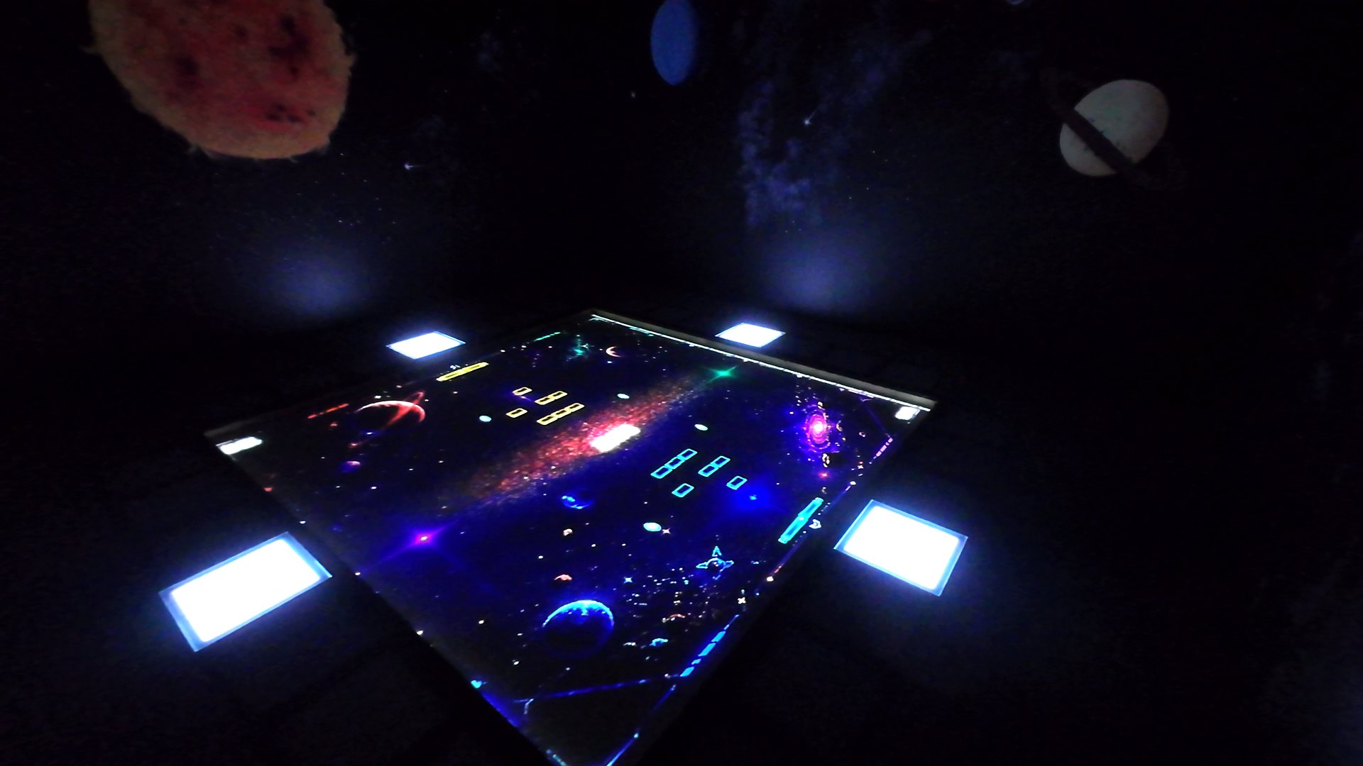 Space gameplay.